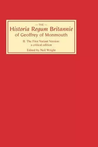 Historia Regum Britannie of Geoffrey of Monmouth II cover