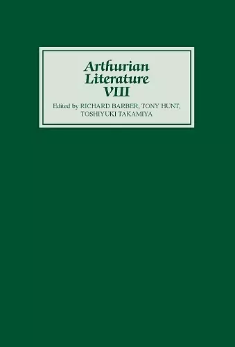 Arthurian Literature VIII cover