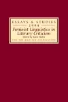 Feminist Linguistics in Literary Criticism cover