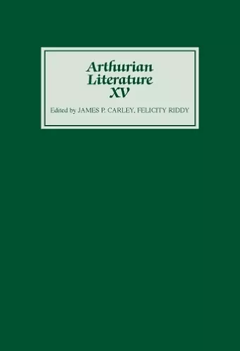 Arthurian Literature XV cover