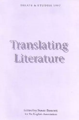 Translating Literature cover