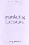 Translating Literature cover