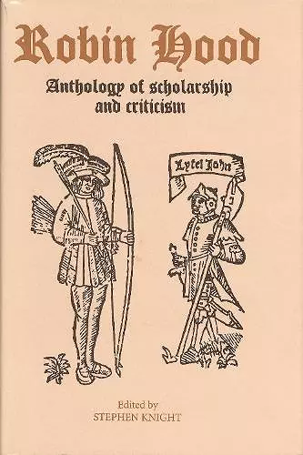 Robin Hood: An Anthology of Scholarship and Criticism cover