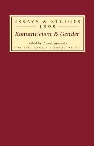 Romanticism and Gender cover