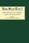 Wulfstan's Canon Law Collection cover