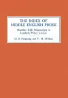 The Index of Middle English Prose cover