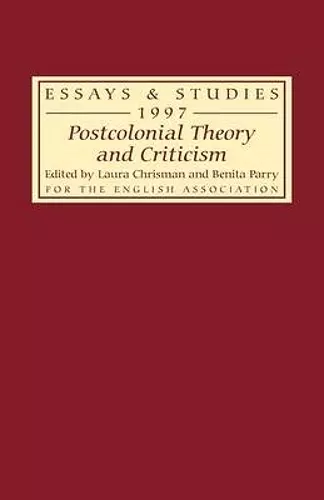 Postcolonial Theory and Criticism cover