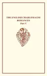 English Charlemagne Romances V cover