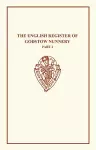 The English Register of Godstow Nunnery I cover