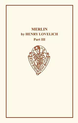Merlin by Henry Lovelich Part III cover