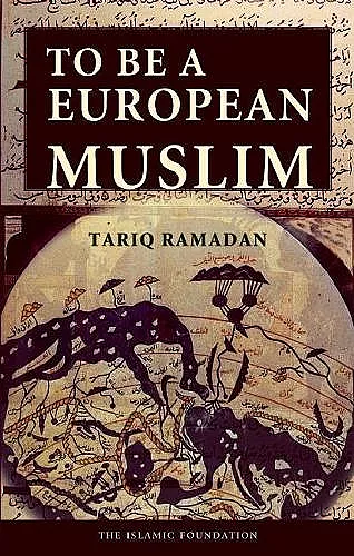 To Be a European Muslim cover