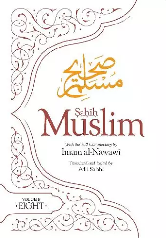 Sahih Muslim (Volume 8) cover