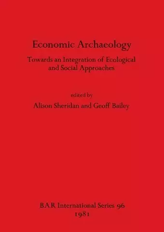 Economic Archaeology cover