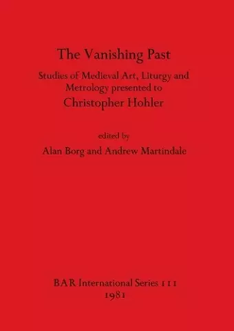 The Vanishing Past cover