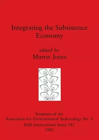Integrating the Subsistence Economy cover