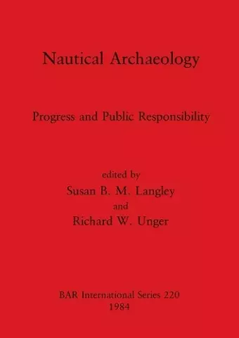 Nautical Archaeology cover