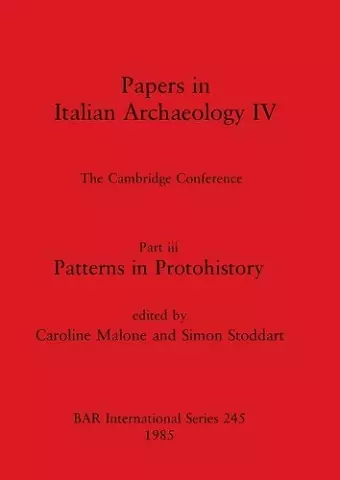 Papers in Italian Archaeology IV cover