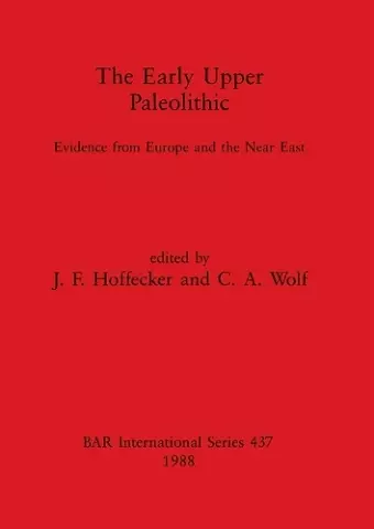 The Early Upper Paleolithic cover