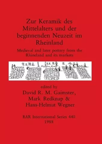 Zur Keramik des Mittelalters und der Beginnenden Neuzeit im Rheinland cover