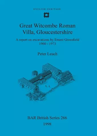 Great Witcombe Roman Villa, Gloucestershire cover