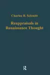 Reappraisals in Renaissance Thought cover