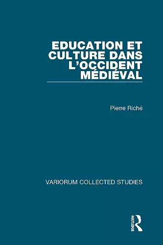 Education et culture dans l’Occident médiéval cover