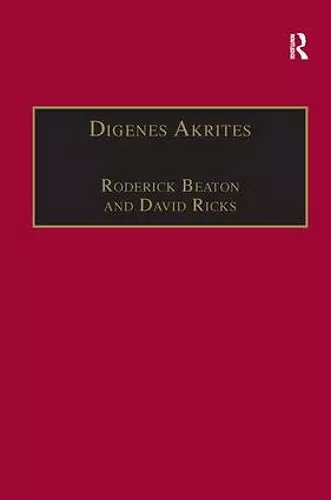 Digenes Akrites cover