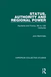 Status, Authority and Regional Power cover