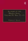 Authors of the Middle Ages, Volume IV, Nos 12–13 cover