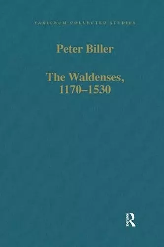 The Waldenses, 1170-1530 cover