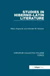 Studies in Hiberno-Latin Literature cover