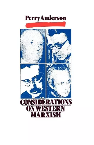 Considerations on Western Marxism cover