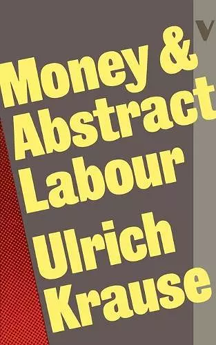 Money and Abstract Labour cover