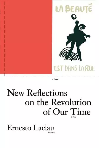 New Reflections on the Revolution of Our Time cover