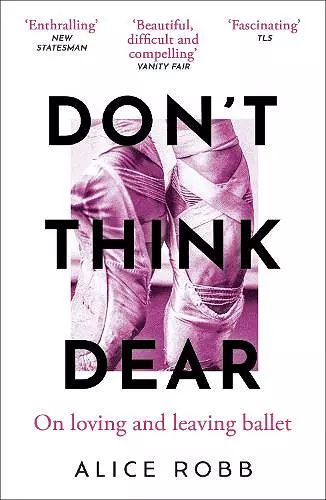 Don’t Think, Dear cover