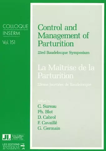 Control & Management of Parturition cover