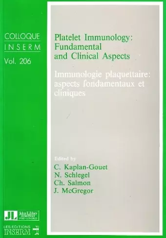 Platelet Immunology cover