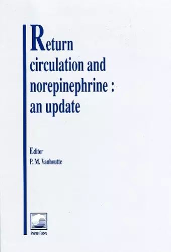 Return Circulation & Norepinephrine cover