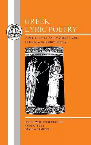 Greek Lyric Poetry cover