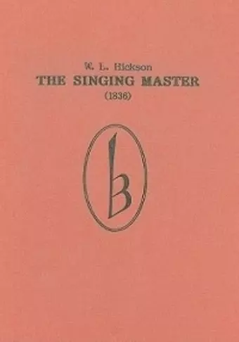 The Singing Master (1836) cover