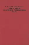 Early Essays on Musical Appreciation (1908-1915) cover