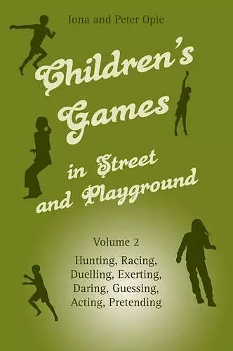 Children's Games in Street and Playground cover