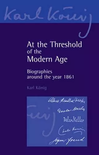 At the Threshold of the Modern Age cover