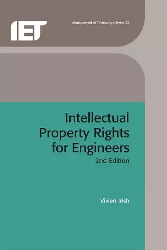 Intellectual Property Rights for Engineers cover