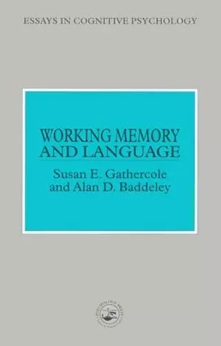 Working Memory and Language cover