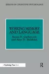 Working Memory and Language cover