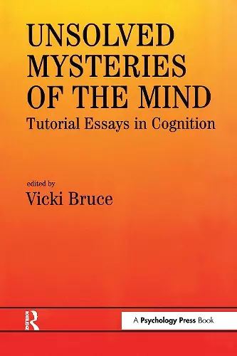 Unsolved Mysteries of The Mind cover