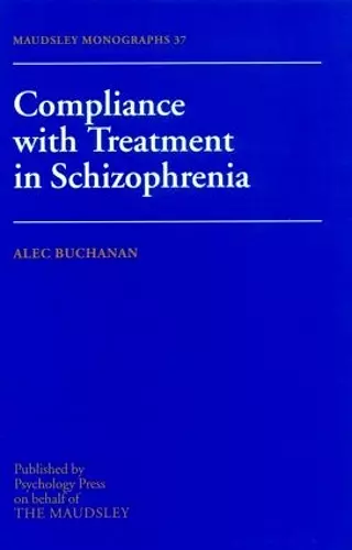 Compliance With Treatment In Schizophrenia cover