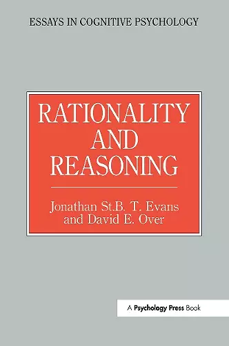 Rationality and Reasoning cover