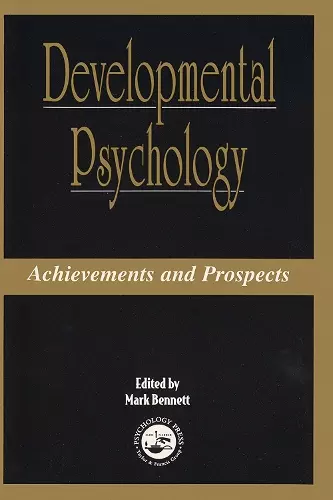 Developmental Psychology cover